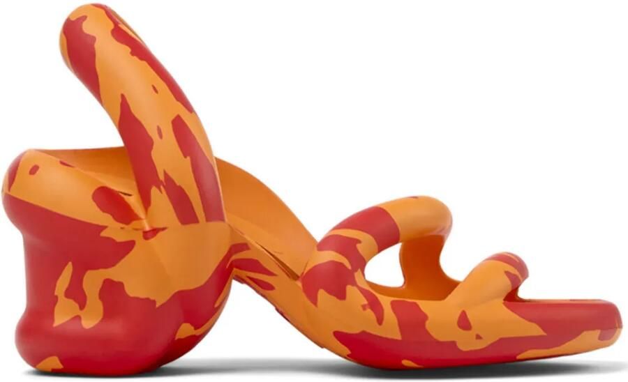 Camper Kobarah slingback sandalen Oranje