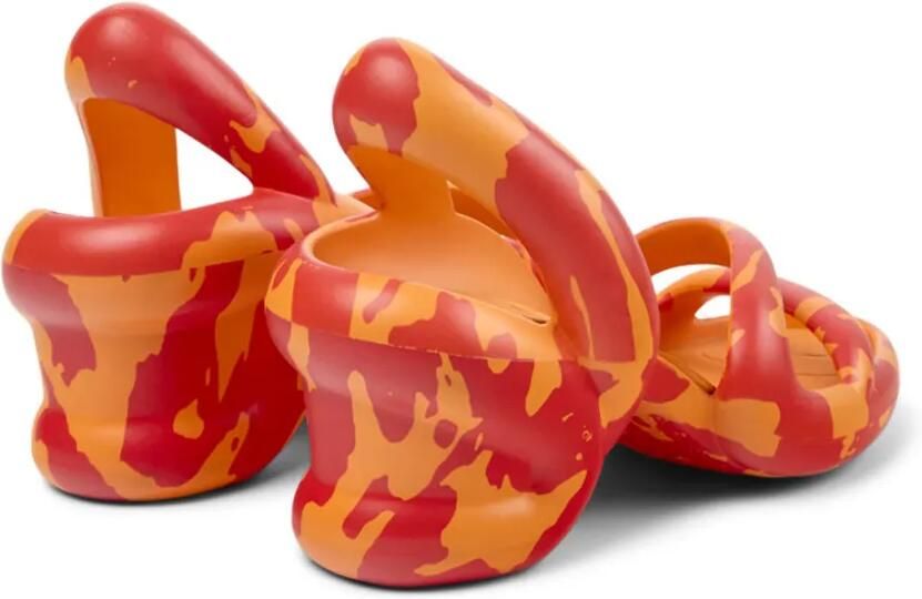 Camper Kobarah slingback sandalen Oranje - Foto 3