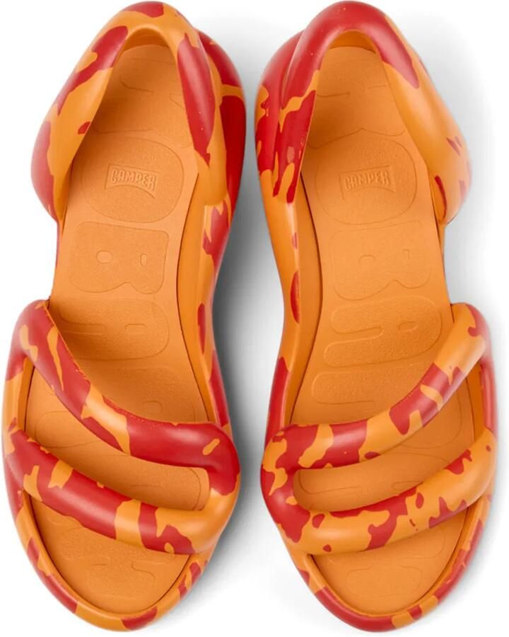 Camper Kobarah slingback sandalen Oranje - Foto 2