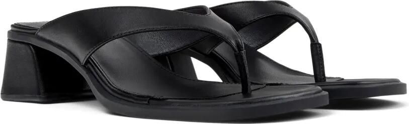 Camper Kora leren sandalen Zwart - Foto 4