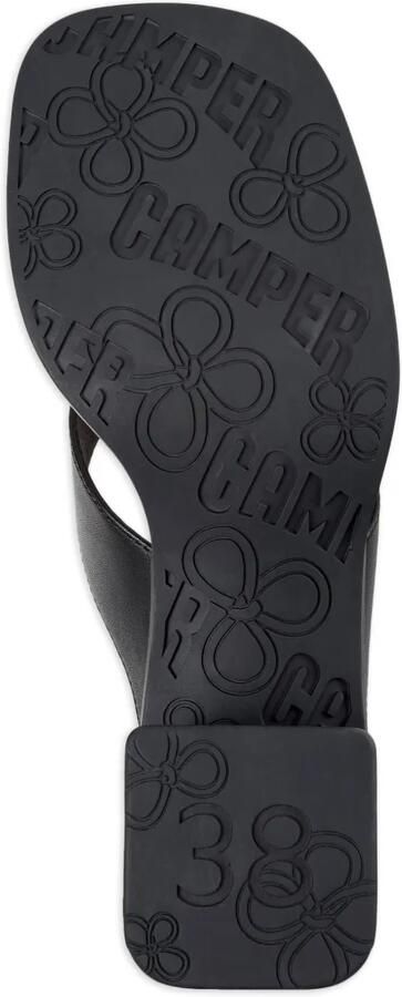 Camper Kora leren sandalen Zwart - Foto 3
