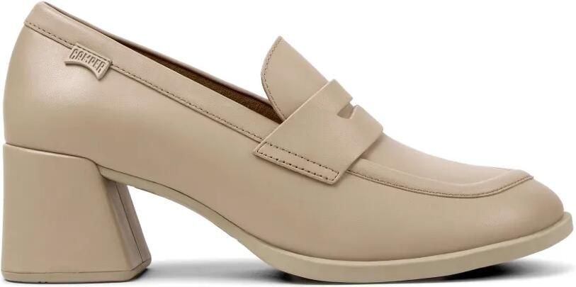 Camper Kora loafers met blokhak Beige
