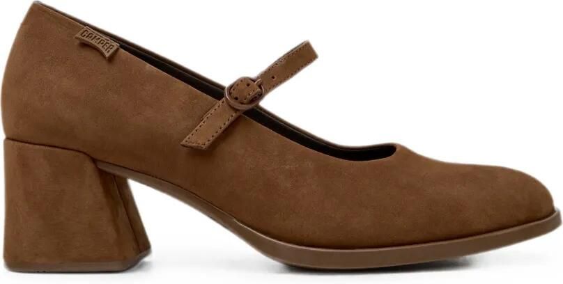 Camper Kora pumps met gespsluiting Bruin