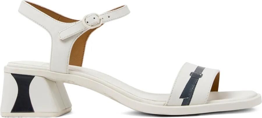 Camper Kora sandalen met blokhak Wit