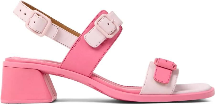 Camper Kora Twins sandalen met gesp Roze