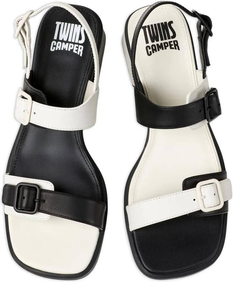 Camper Kora Twins sandalen met gesp Wit - Foto 2