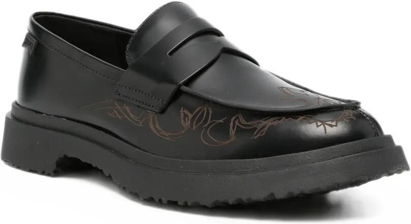 Camper leather loafers Zwart - Foto 2