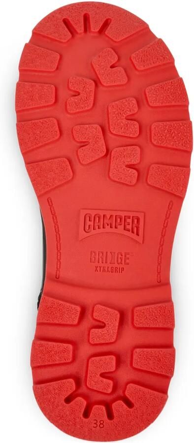 Camper Leren combat boots Zwart - Foto 3