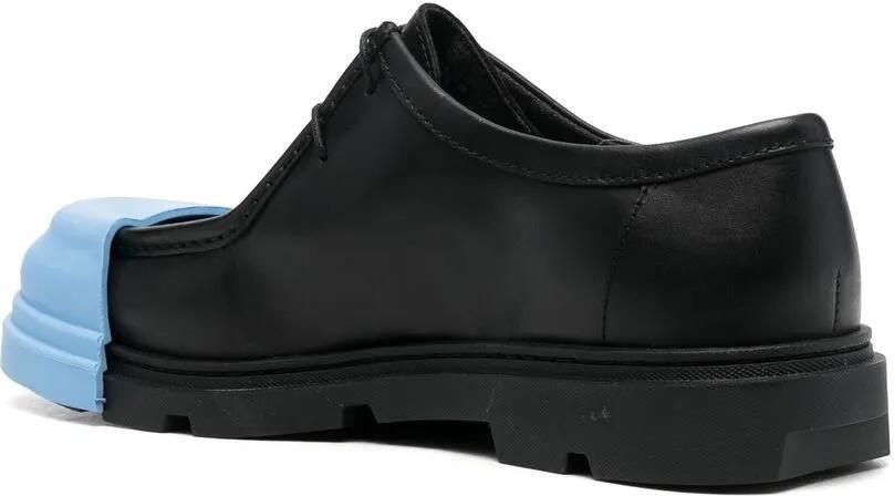 Camper Leren derby veterschoenen Zwart - Foto 4