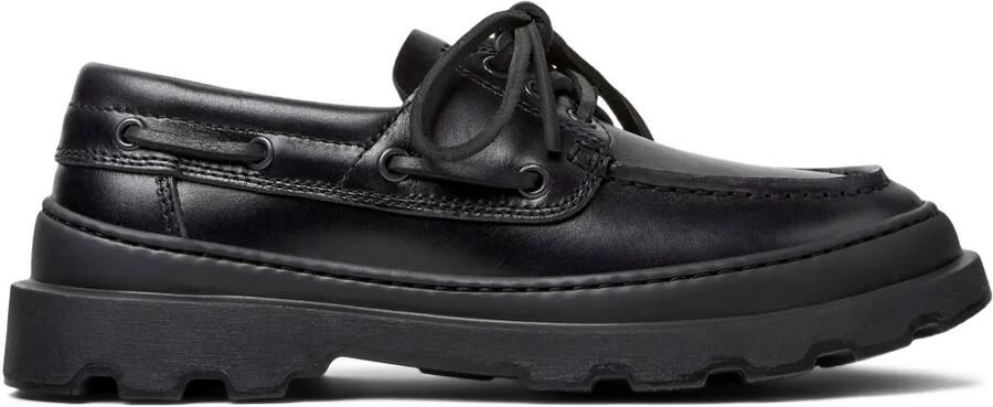Camper Leren loafers Zwart