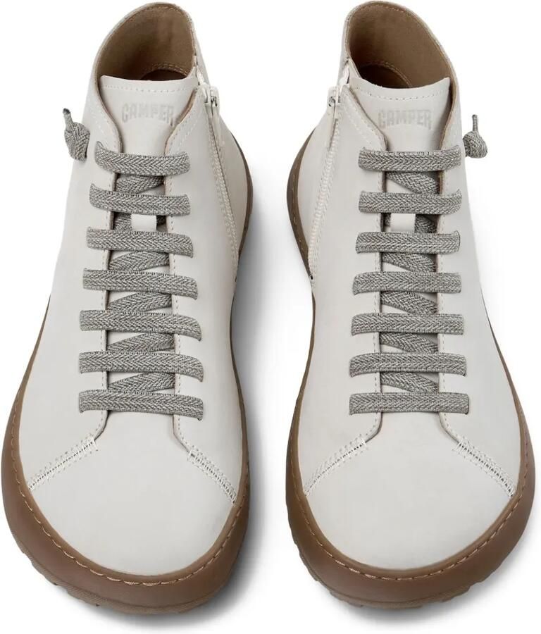 Camper Leren sneakers met veters Beige - Foto 2