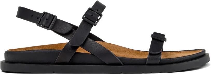 Camper Lluc sandalen met gesp Zwart