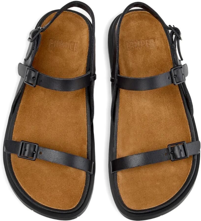 Camper Lluc sandalen met gesp Zwart - Foto 2