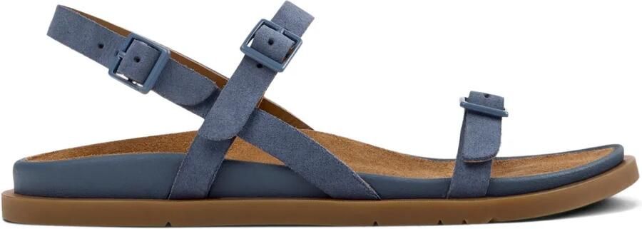 Camper Lluc sandalen met gespbandje Blauw