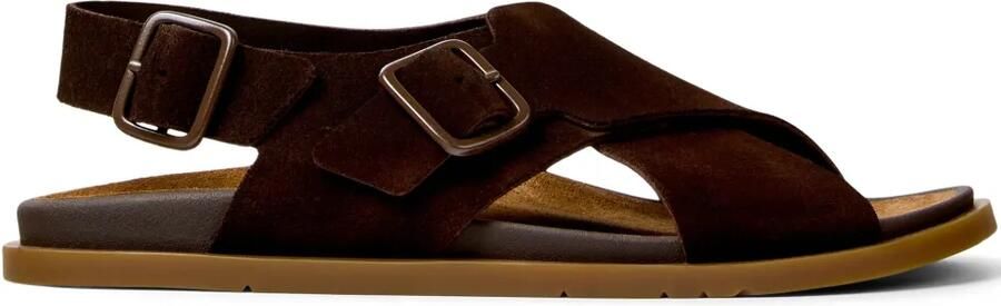 Camper Lluc sandalen met gespsluiting Bruin