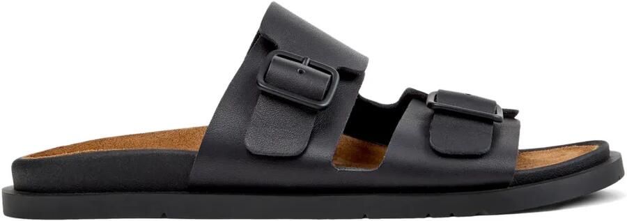 Camper Lluc sandalen met gespsluiting Zwart