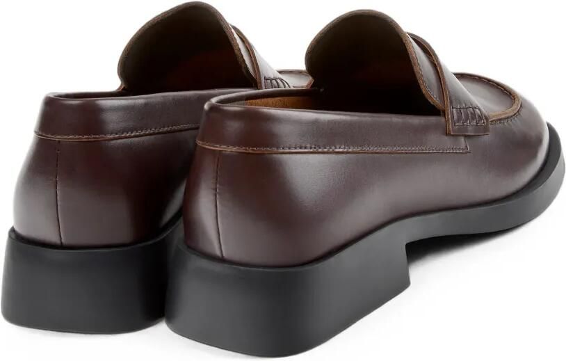 Camper Loafers met vierkante neus Bruin - Foto 3