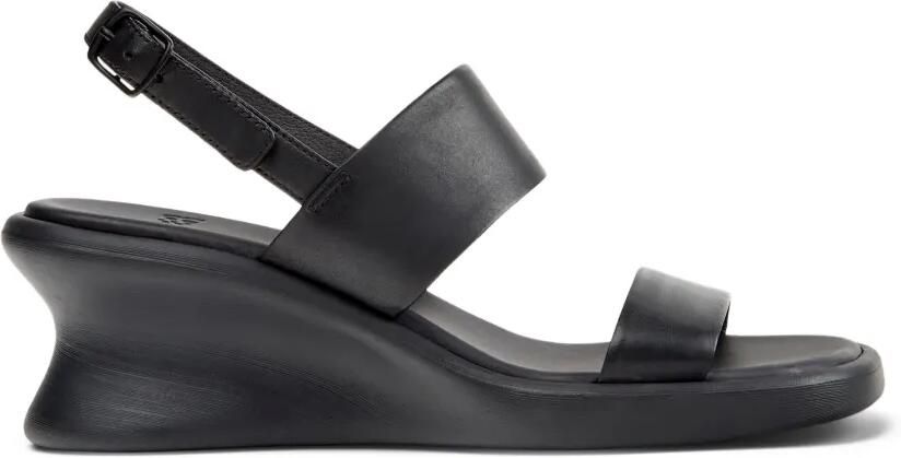 Camper Louise leren sandalen Zwart