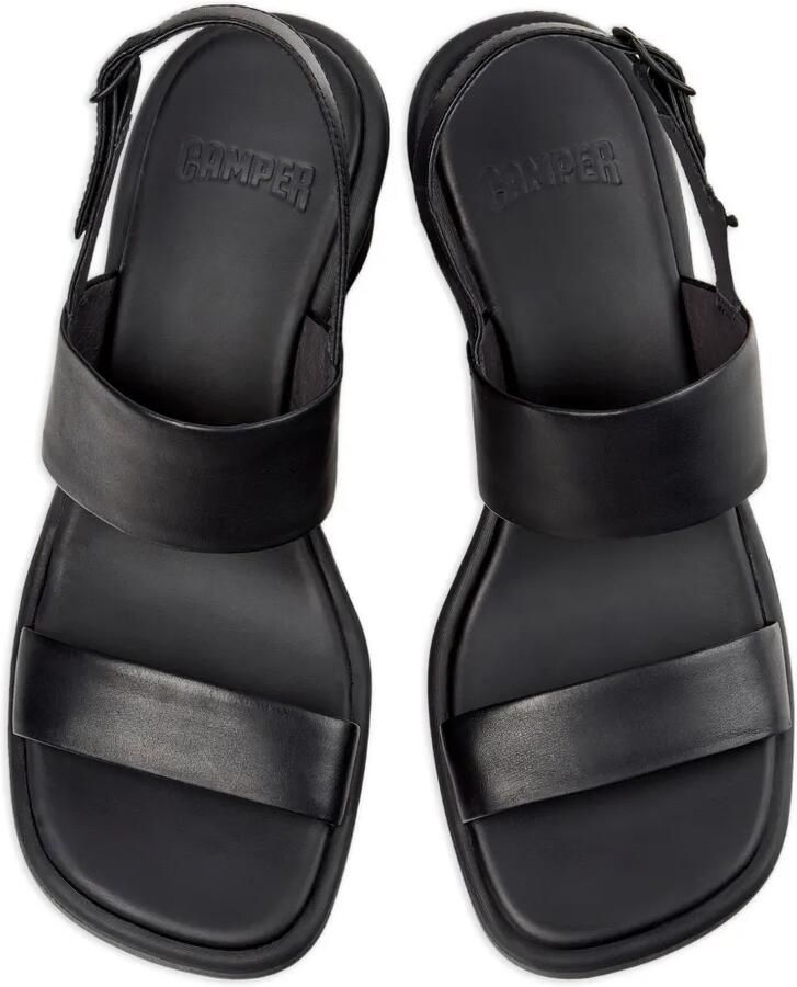 Camper Louise leren sandalen Zwart - Foto 2