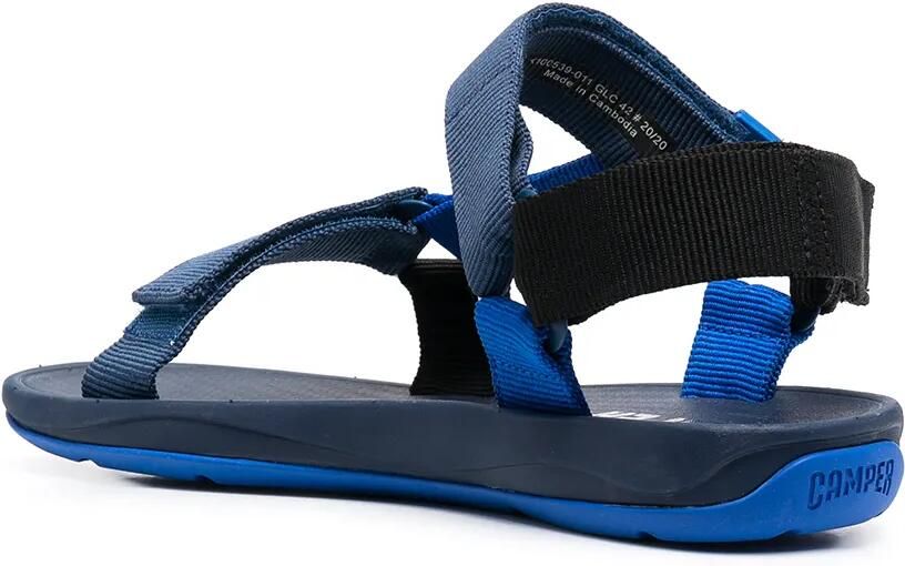 Camper Match sandalen met klittenband Blauw - Foto 2