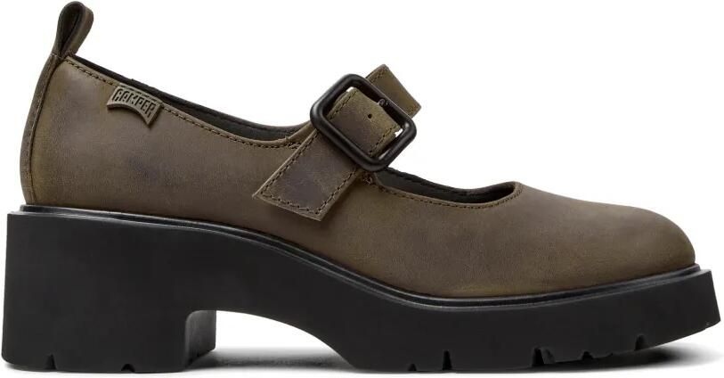 Camper Milah leren loafers Groen