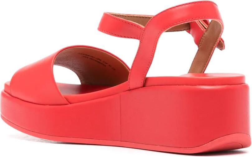Camper Misia 55 mm leren sandalen Rood - Foto 2