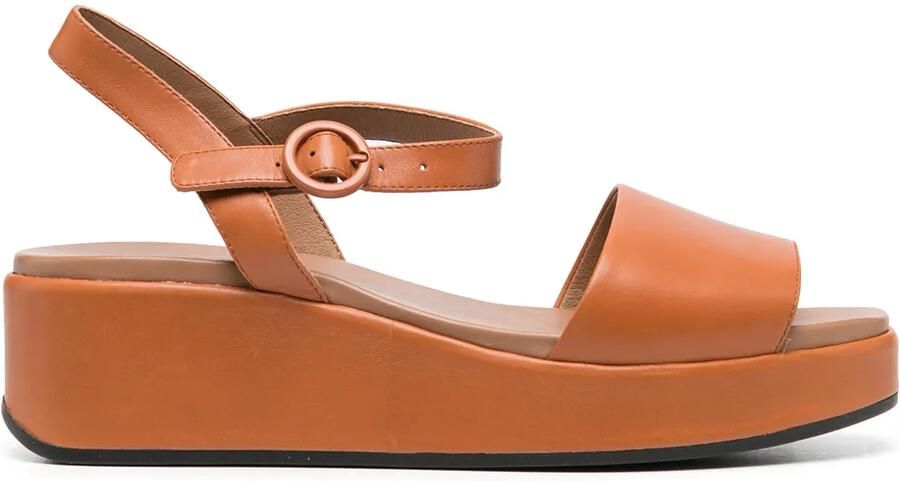 Camper Misia sandalen met enkelbandje Bruin