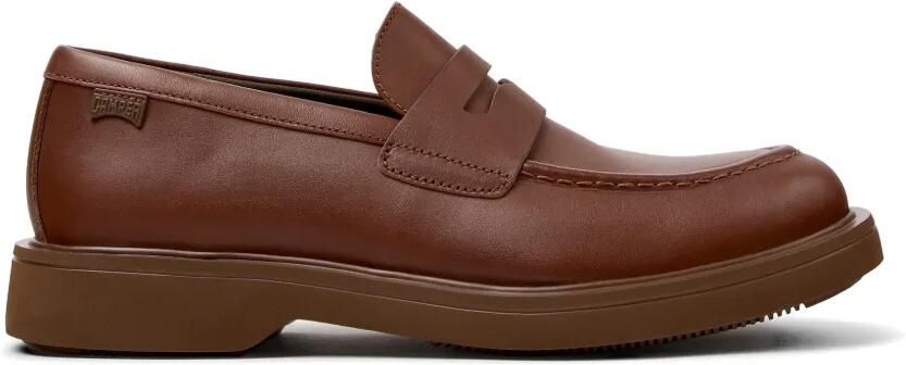 Camper Norman leren loafers Bruin