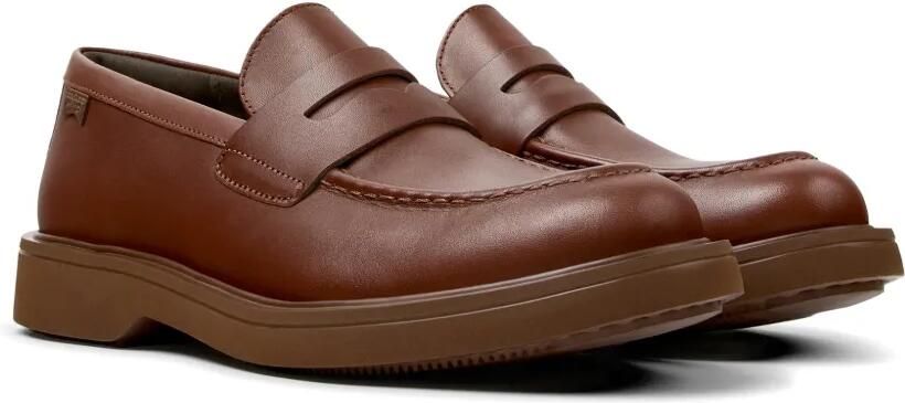 Camper Norman leren loafers Bruin - Foto 5