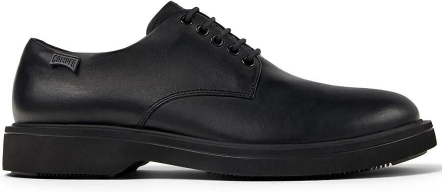 Camper Norman leren low-top brogues Zwart