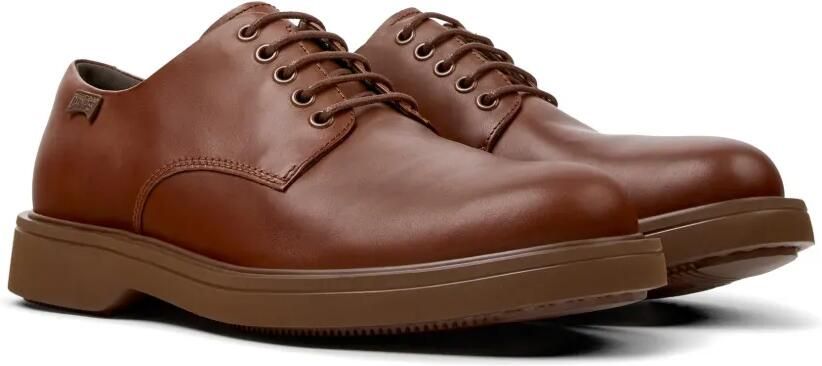 Camper Norman leren veterschoenen Bruin - Foto 5
