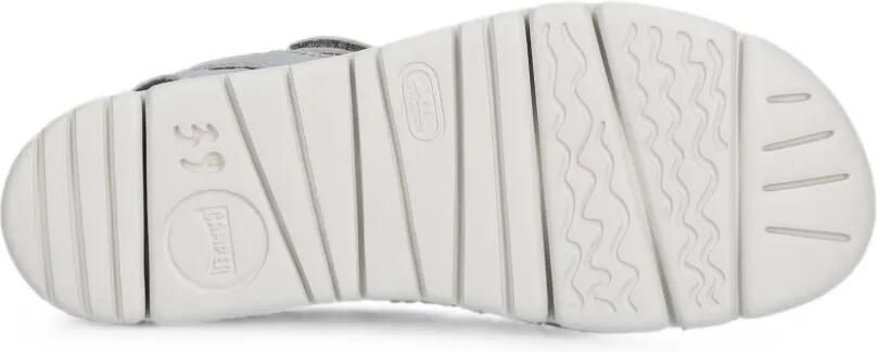 Camper Oruga sandalen met metallic-effect en gespdetail Zilver - Foto 5