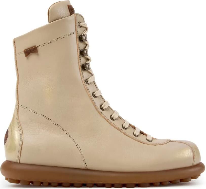 Camper Pelotas Ariel enkellaarzen met veters Beige