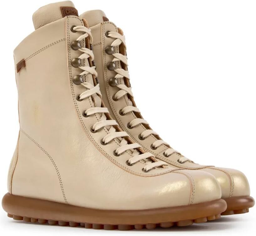 Camper Pelotas Ariel enkellaarzen met veters Beige - Foto 3