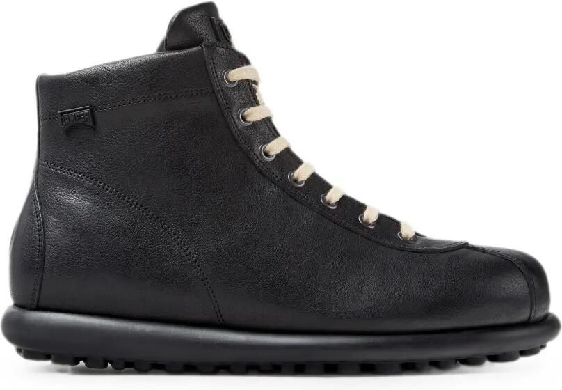 Camper Pelotas Ariel leren enkellaarzen Zwart