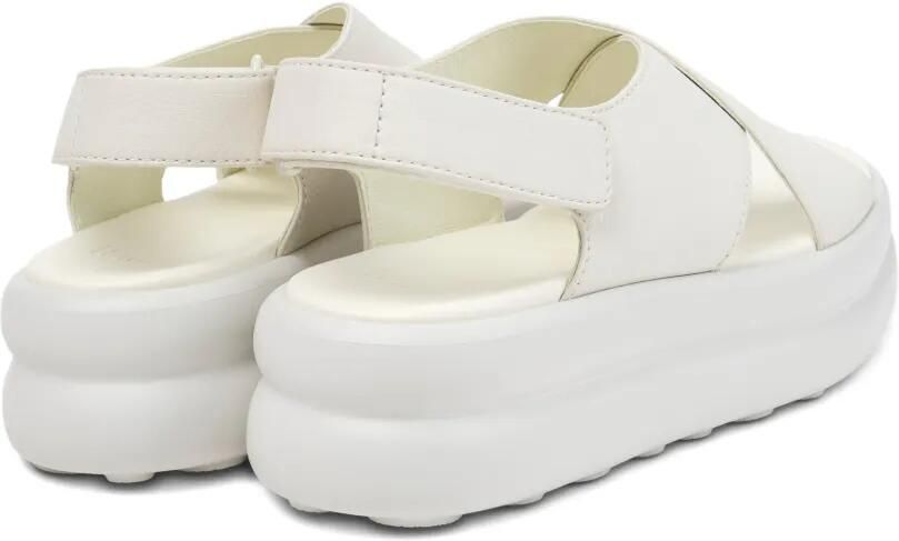 Camper Pelotas Flota leren sandalen met gekruiste bandjes Wit - Foto 3