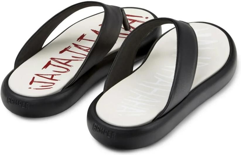 Camper Pelotas Flota Twins slippers Zwart - Foto 3