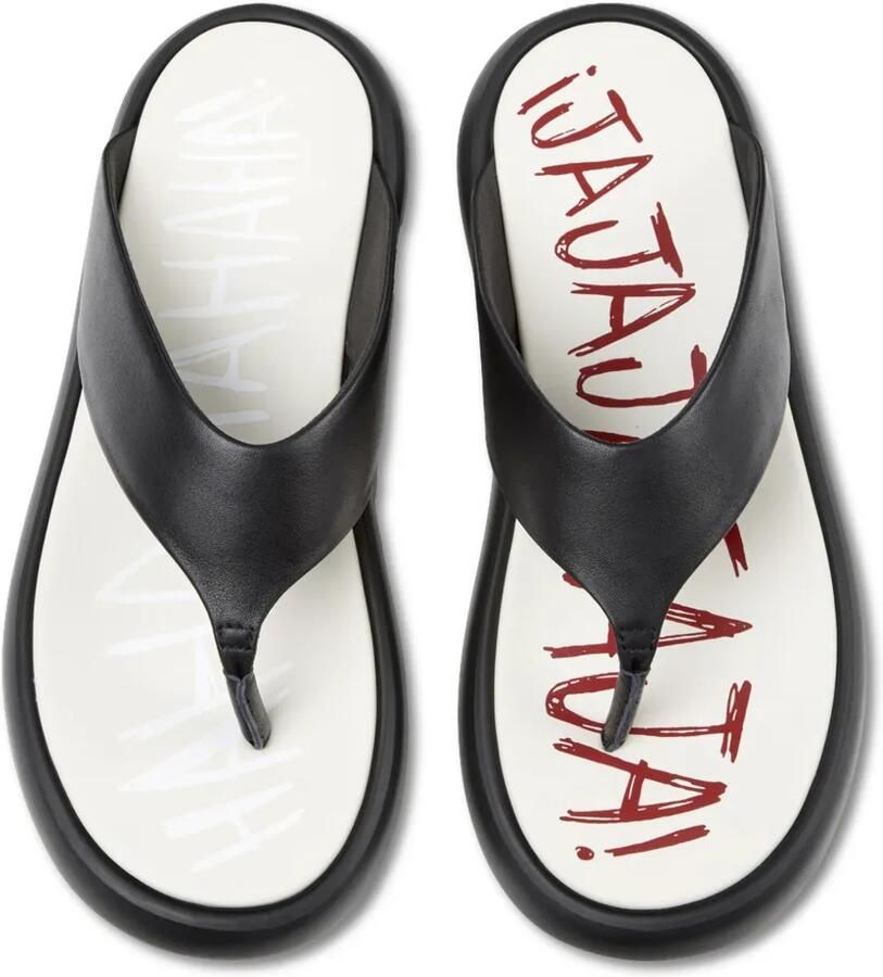 Camper Pelotas Flota Twins slippers Zwart - Foto 2