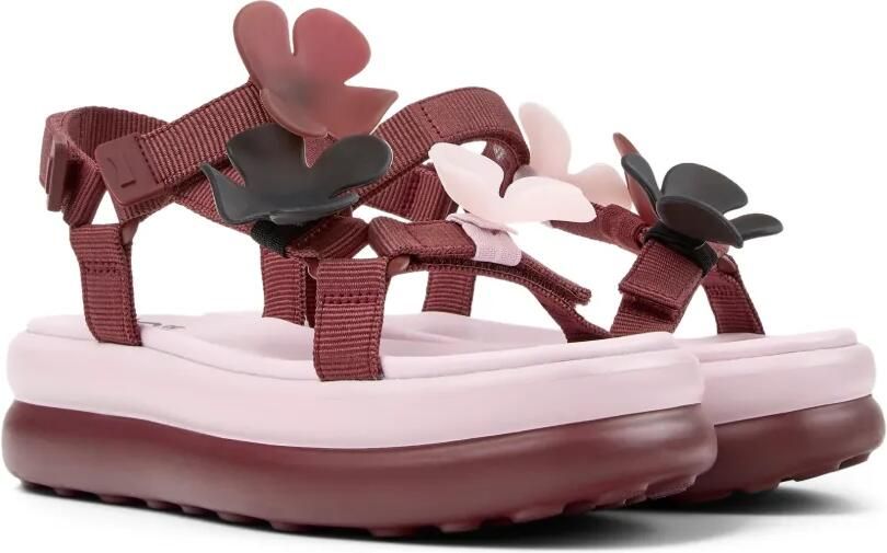 Camper Pelotas Flota Up sandalen met bloemapplicatie Rood - Foto 4