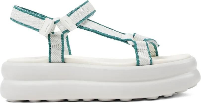 Camper Pelotas Flota Up sandalen met plateauzool Wit