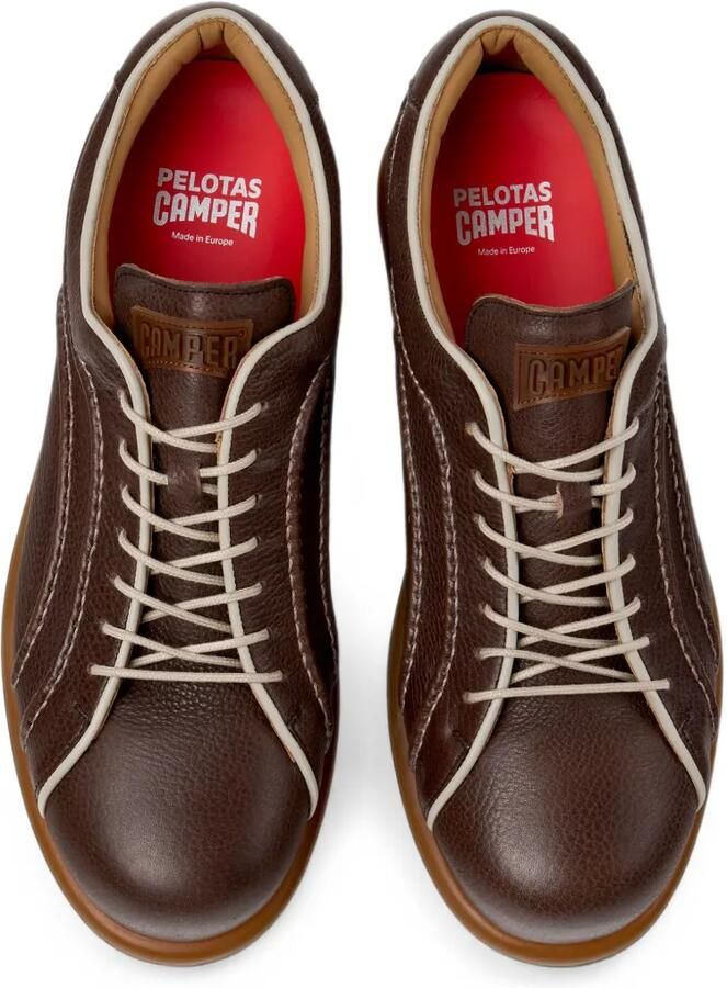 Camper Pelotas leren low-top sneakers Bruin - Foto 2