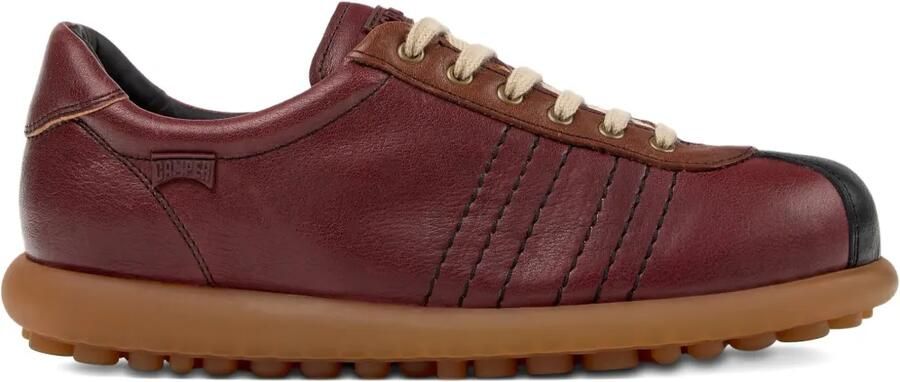 Camper Pelotas leren sneakers met vlakken Rood