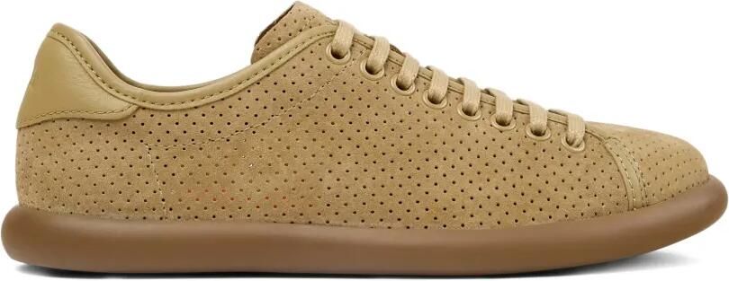 Camper Pelotas Soller geperforeerde sneakers Beige