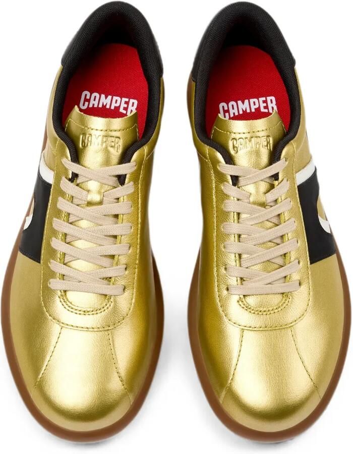 Camper Pelotas Soller leren sneakers Goud - Foto 2
