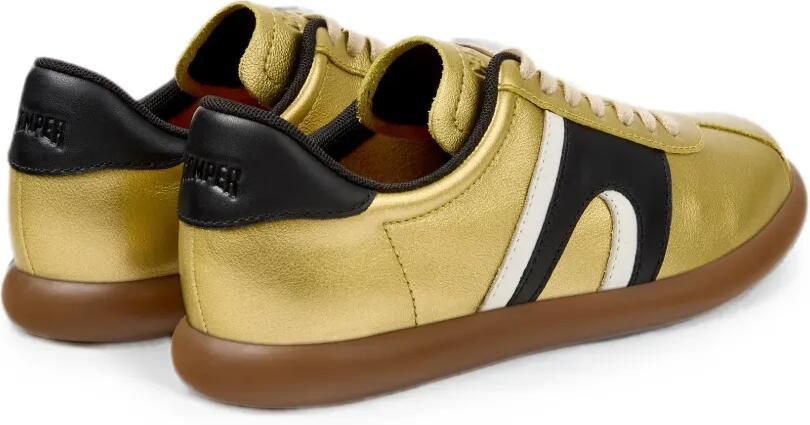 Camper Pelotas Soller leren sneakers Goud - Foto 3