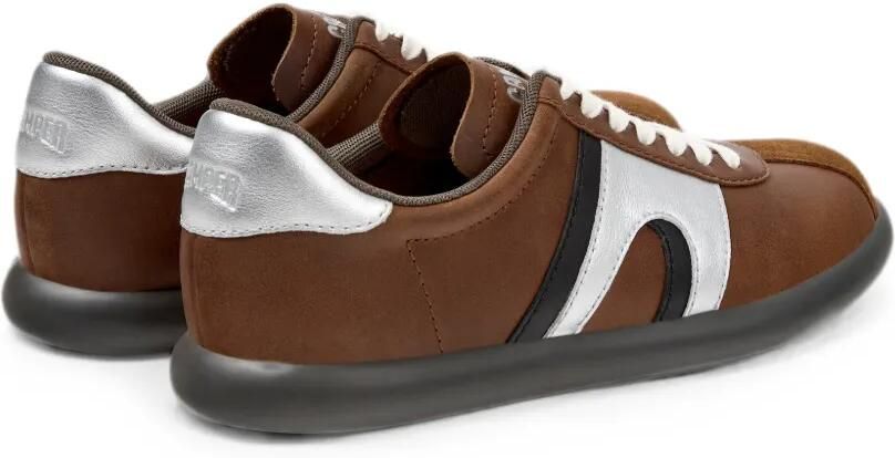 Camper Pelotas Soller leren sneakers met vlakken Bruin - Foto 2