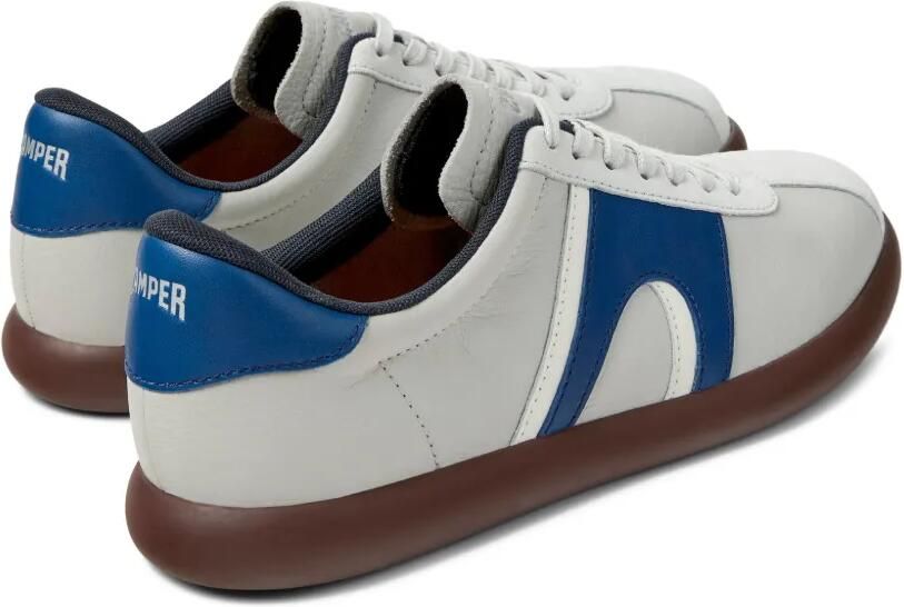 Camper Pelotas Soller leren sneakers met vlakken Grijs - Foto 3
