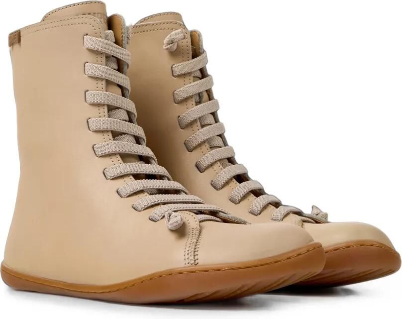 Camper Peu Cami nubuck enkellaarzen Beige - Foto 4