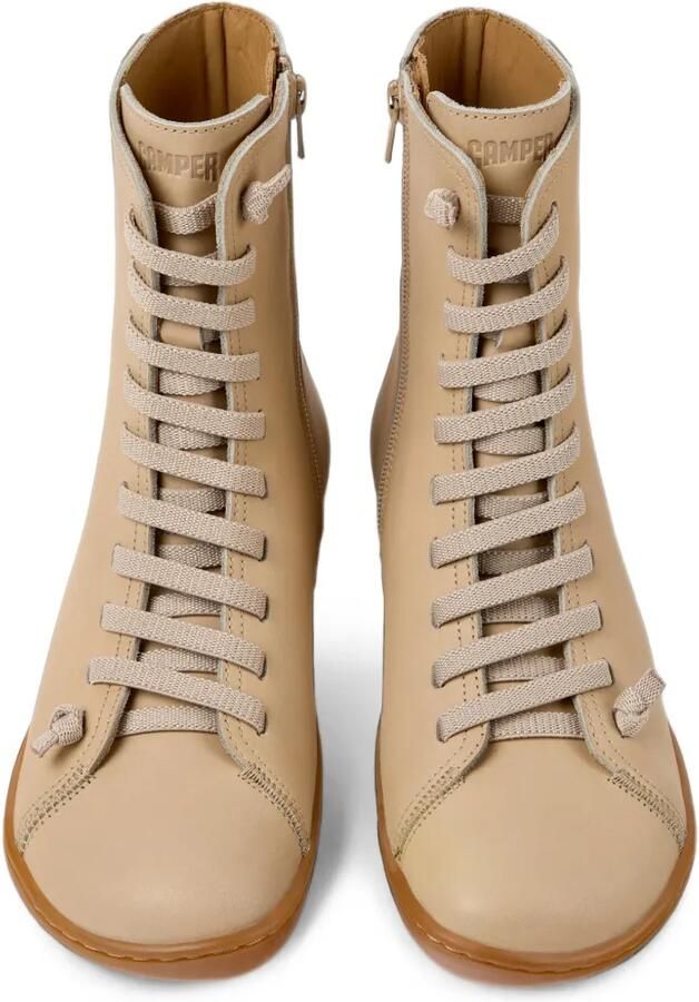 Camper Peu Cami nubuck enkellaarzen Beige - Foto 3
