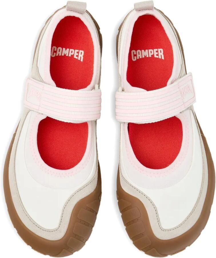 Camper Peu Path ballerina's met klittenband Wit - Foto 2